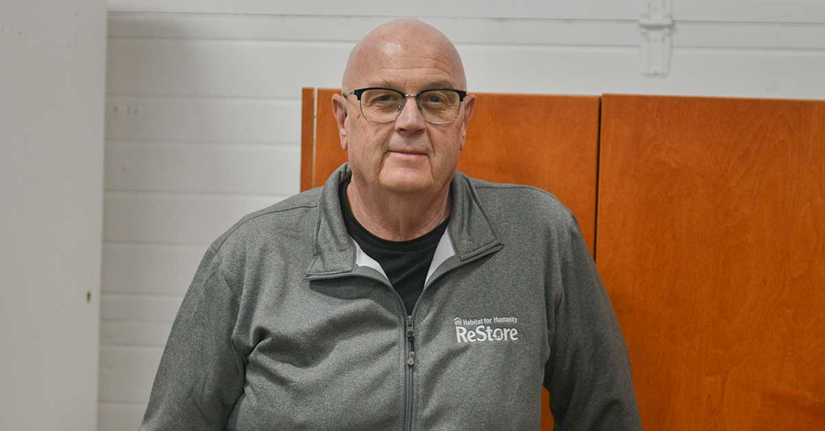 Rob Snider is the director of ReStore operations at Habitat for Humanity Waterloo Region. [Photo taken by Bill Atwood]