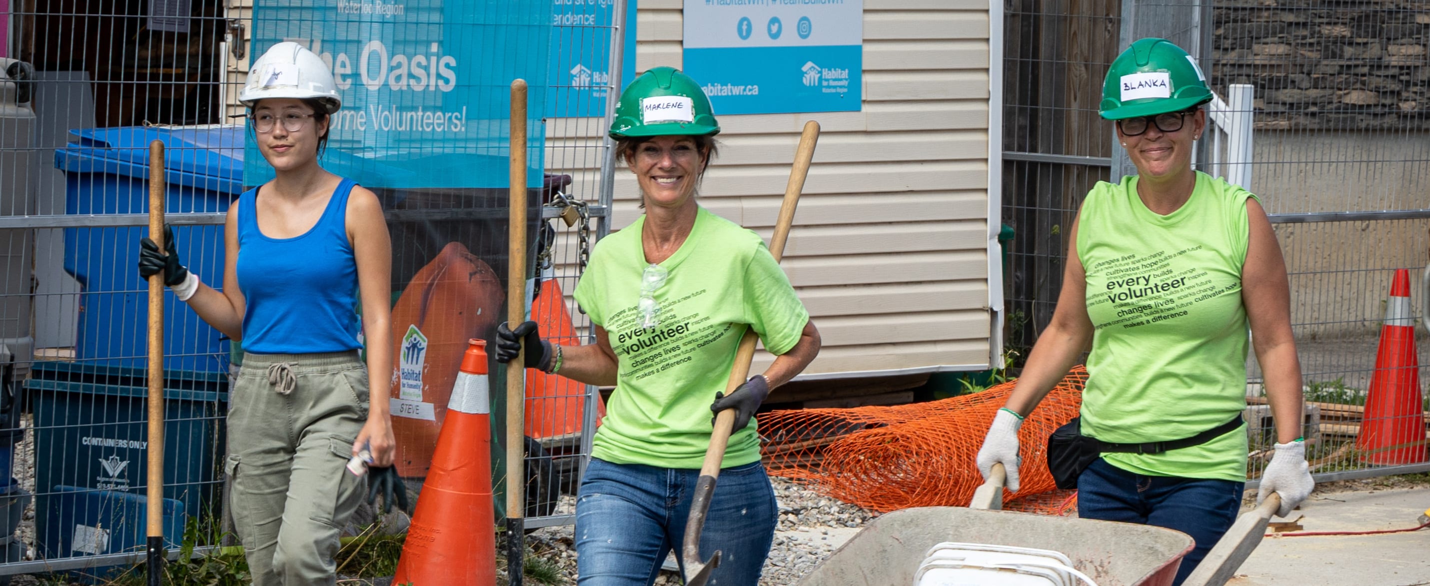 Habitat Waterloo Region Build Volunteers